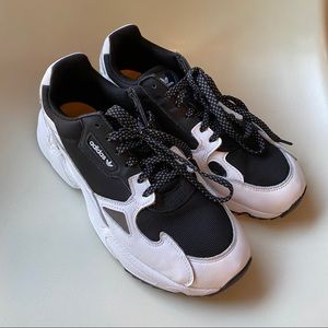 Adidas Falcon White Black